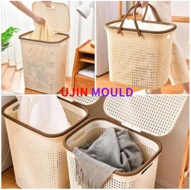 plastic laundry basket mould