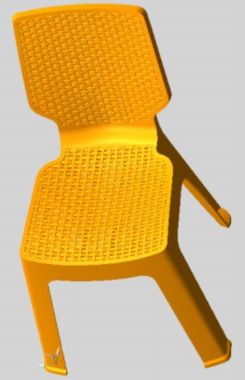 plastic rattan chair mold